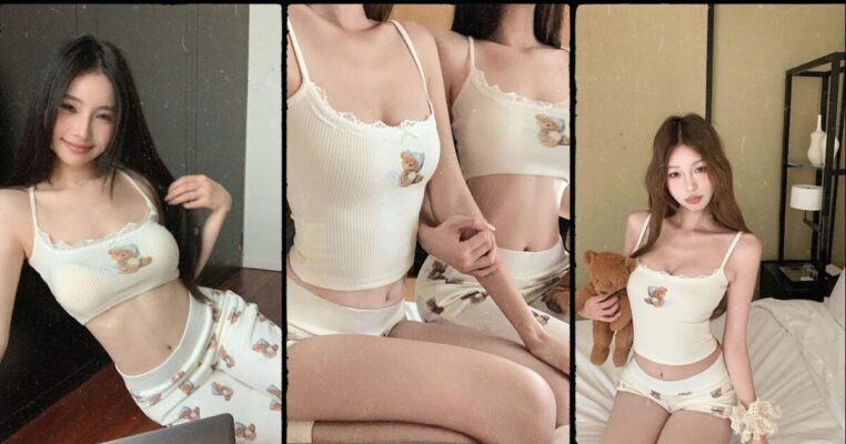 Cặp chị em xinh đôi sexy hot nhất mạng xã hội Douyin Trung Quốc