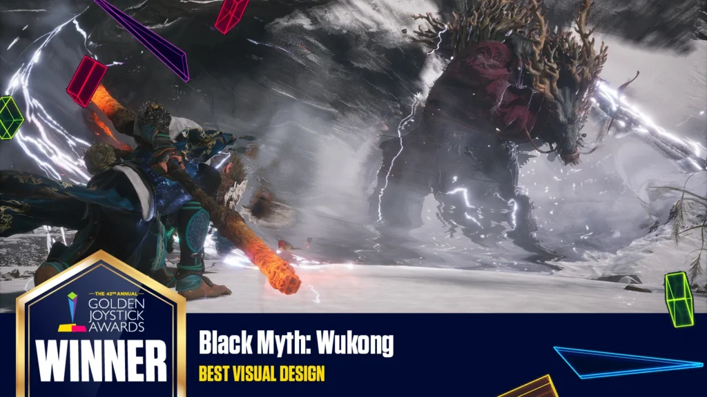 Theo Forbes, Golden Joystick Awards lần thứ 42 vừa công bố giải thưởng cao nhất - Ultimate Game of The Year - chính thức thuộc về Black Myth Wukong.