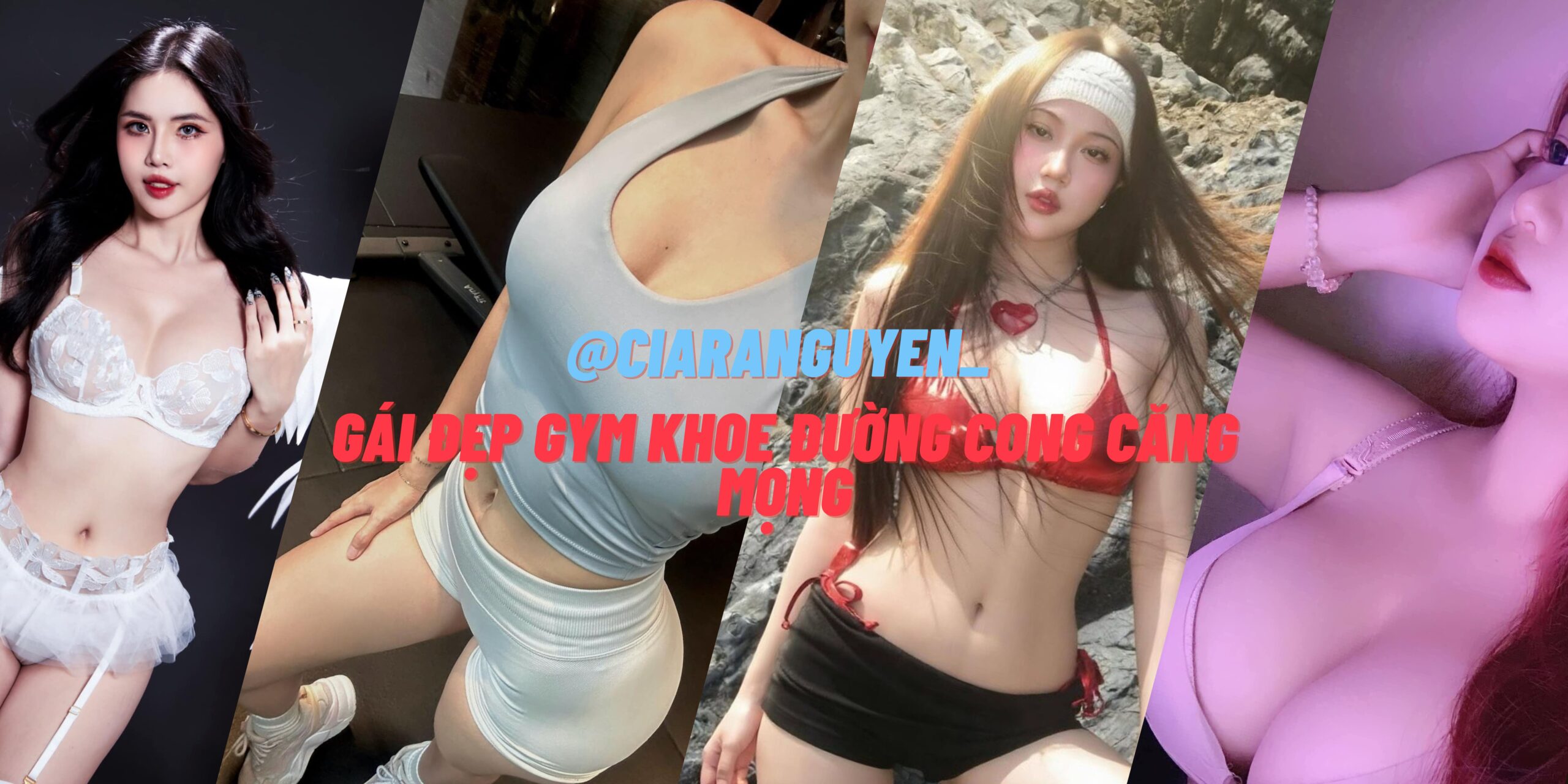 @Ciaranguyen_ Gái Đẹp Gym Khoe Đường Cong Căng Mọng