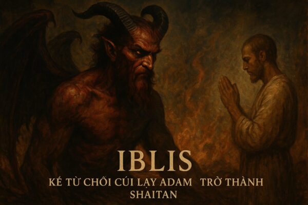 Iblis – Kẻ từ chối cúi lạy Adam và trở thành Shaitan