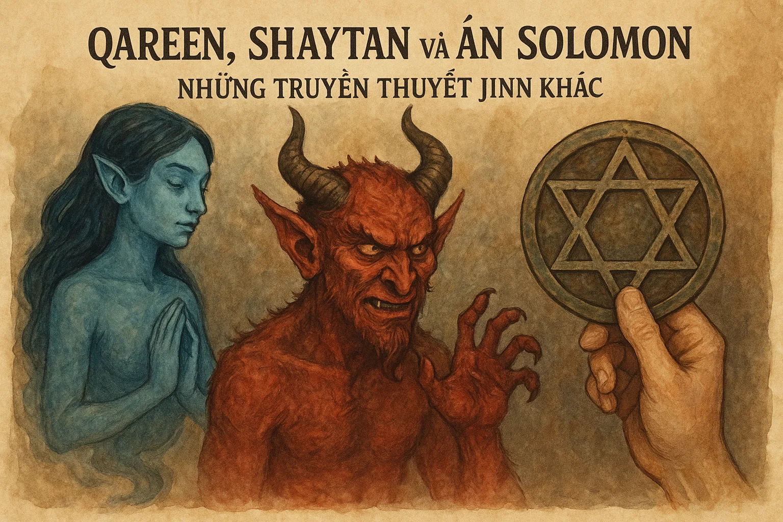 Những Truyền Thuyết Về Jinn: Qareen, Shaytan Và Ấn Solomon