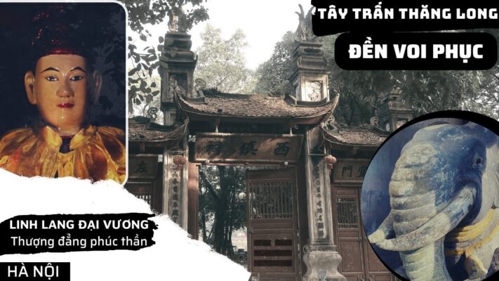 Huyền Sử Tứ Trấn Thăng Long – Trấn Tây: Đền Voi Phục