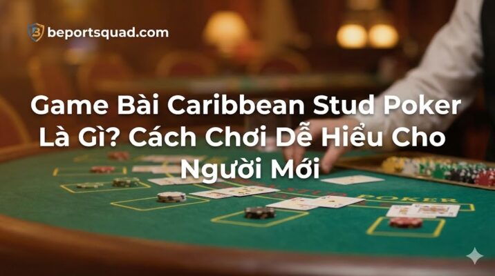 Game Bài Caribbean Stud Poker Là Gì? Cách Chơi Dễ Hiểu Cho Người Mới