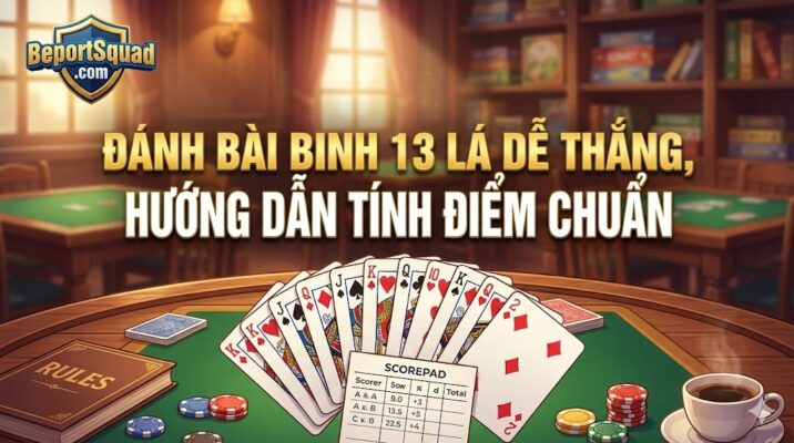 Đánh Bài Binh 13 Lá Dễ Thắng, Hướng Dẫn Tính Điểm Chuẩn