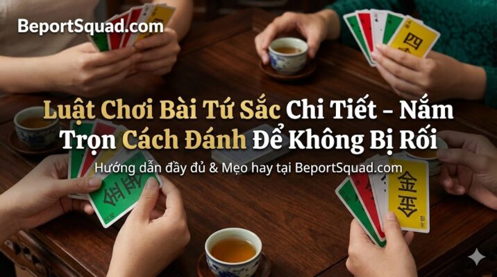 Luật Chơi Bài Tứ Sắc Chi Tiết – Nắm Trọn Cách Đánh Để Không Bị Rối