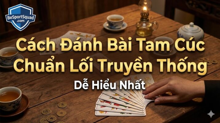 Cách Đánh Bài Tam Cúc Chuẩn Lối Truyền Thống Dễ Hiểu Nhất