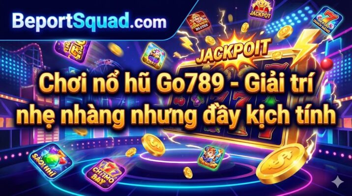 Chơi nổ hũ Go789 - Giải trí nhẹ nhàng nhưng đầy kịch tính