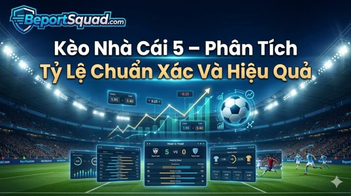 Kèo Nhà Cái 5 – Phân Tích Tỷ Lệ Chuẩn Xác Và Hiệu Quả
