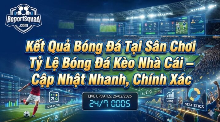 Kết Quả Bóng Đá Tại Sân Chơi Tỷ Lệ Bóng Đá Kèo Nhà Cái – Cập Nhật Nhanh, Chính Xác