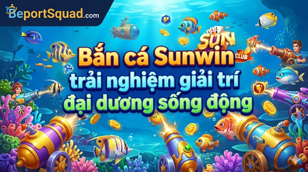 Bắn cá Sunwin trải nghiệm giải trí đại dương sống động
