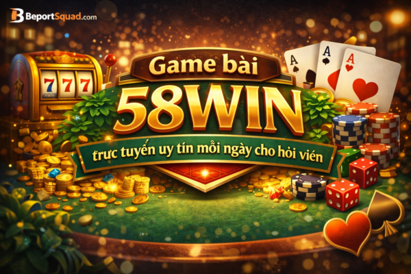 Game bài 58WIN trực tuyến uy tín mỗi ngày cho hội viên