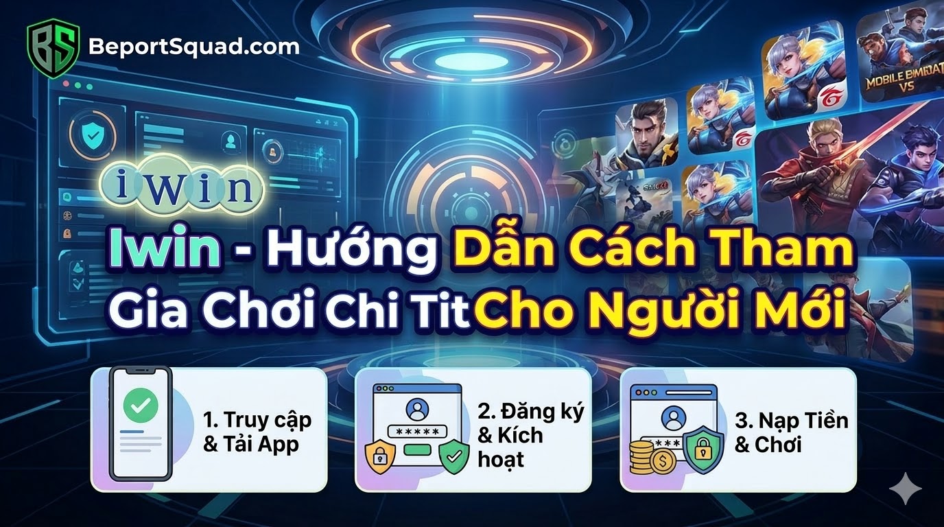Iwin - Hướng Dẫn Cách Tham Gia Chơi Chi Tiết Cho Người Mới