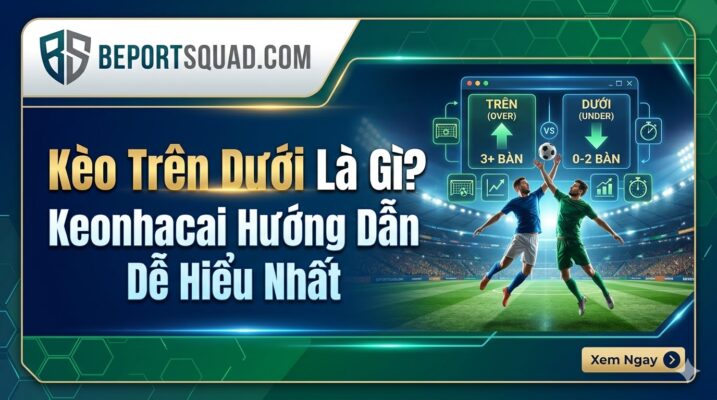 Kèo Trên Dưới Là Gì? Keonhacai Hướng Dẫn Dễ Hiểu Nhất