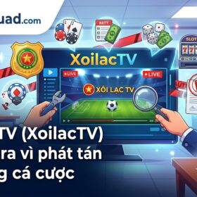 Xôi Lạc TV (XoilacTV) bị điều tra vì phát tán nội dung cá cược