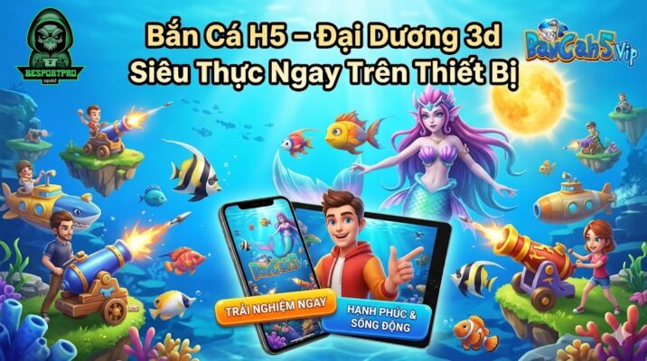 Bắn Cá H5 – Đại Dương 3d Siêu Thực Ngay Trên Thiết Bị