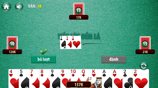 Luật chơi game bài tiến lên 