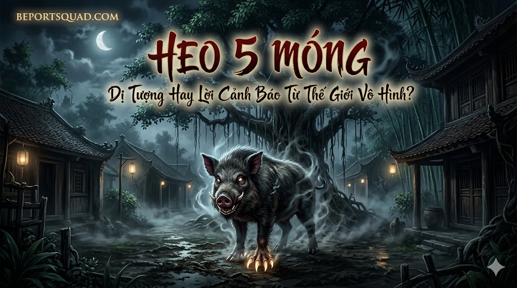 Heo 5 móng dị dạng