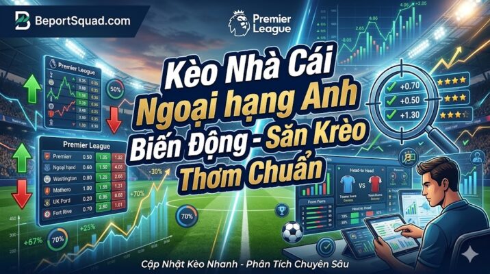 Kèo Nhà Cái Ngoại hạng Anh Biến Động - Săn Kèo Thơm Chuẩn