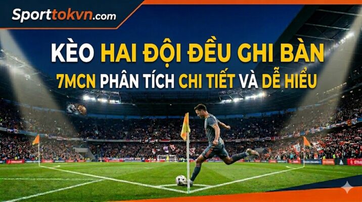 Kèo Hai Đội Đều Ghi Bàn - 7MCN Phân Tích Chi Tiết Và Dễ Hiểu