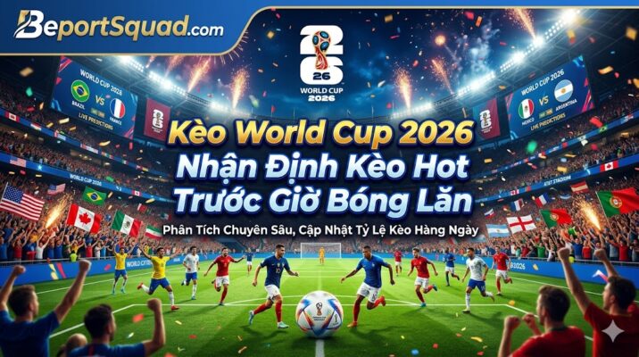 Kèo World Cup 2026 - Nhận Định Kèo Hot Trước Giờ Bóng Lăn