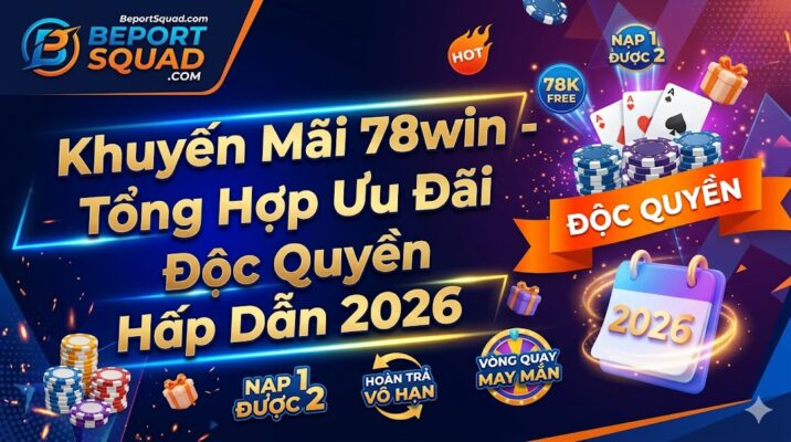 Khuyến Mãi 78win - Tổng Hợp Ưu Đãi Độc Quyền Hấp Dẫn 2026