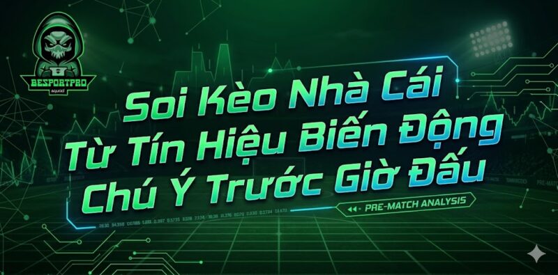 Soi Kèo Nhà Cái Từ Tín Hiệu Biến Động Chú Ý Trước Giờ Đấu