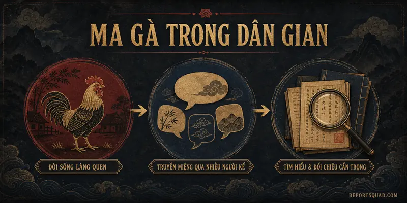 Ma gà trong dân gian: đời sống làng quê, truyền miệng và nghiên cứu tư liệu