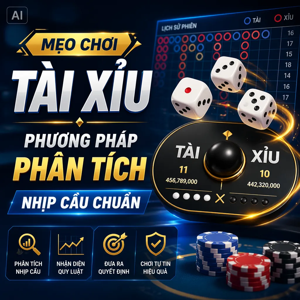Mẹo Chơi Tài Xỉu - Phương Pháp Phân Tích Nhịp Cầu Chuẩn