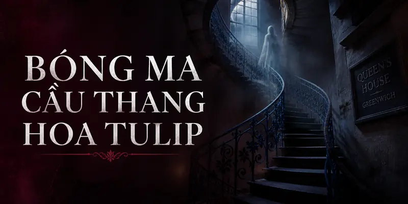 Bóng ma cầu thang Hoa Tulip tại Queen's House Greenwich