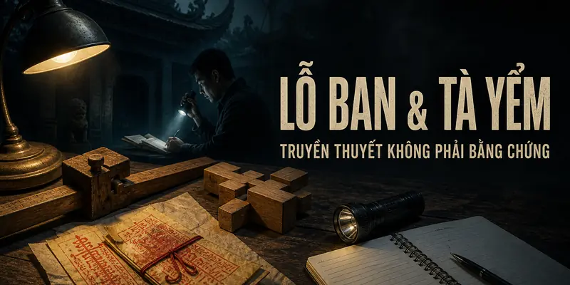 Lỗ Ban và tà yểm nhìn từ góc độ truyền thuyết và kiểm chứng