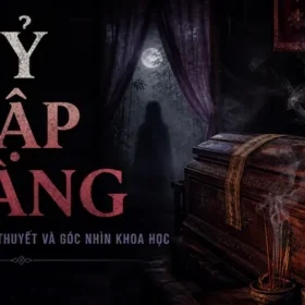 Cover bài viết Quỷ nhập tràng với quan tài, khói nhang và bóng người trong đêm