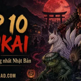 Top 10 youkai nổi tiếng nhất trong văn hóa Nhật Bản với oni, kitsune, kappa, tengu và yuki-onna