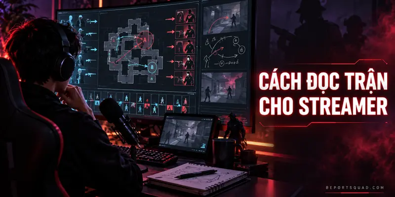 Cách đọc trận esports cho streamer và content creator