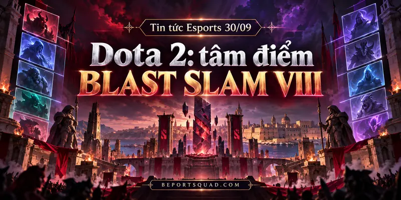 Dota 2: tâm điểm BLAST SLAM VIII