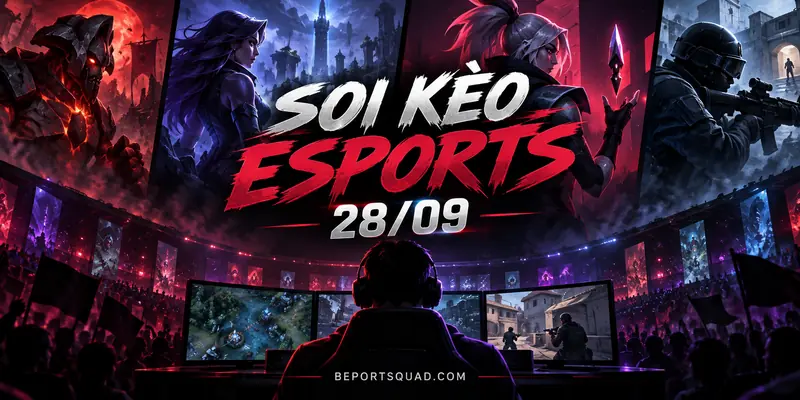 Soi kèo Esports 28/09: Lịch đấu và cách phân tích