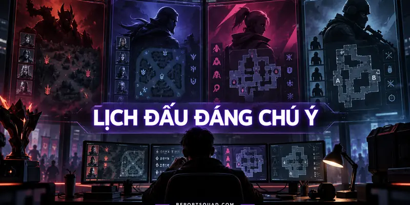 Lịch đấu esports đáng chú ý ngày 25/09