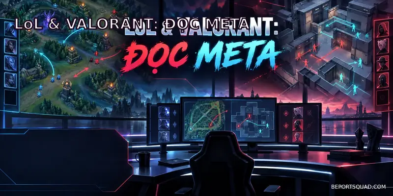 LoL và Valorant đọc meta cho soi kèo Esports 21/09