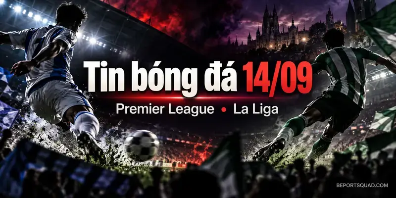 Tin bóng đá 14/09: Premier League và La Liga