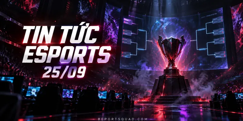 Tin Tức Esports 25/09: lịch đấu và phân tích Valorant, LoL, Dota 2, CS2